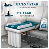 Elkid Toddler Airplane Bed - Kids Plane Bed, Seat Extender for Kids