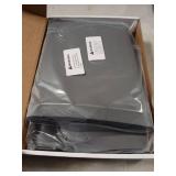 Dog Food Mat - Silicone Dog Mat for Food and Water - 28" x 20" Pet Feeding Mats with Residue Collection Pocket - Waterproof Dog Cat Bowl Mat with High Edges to Prevent Water Food Spills (Gray)