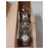 Brightever 4-Pack Vintage LED Edison Bulbs 60W Equivalent, 6W ST58 2700K Warm White Antique LED Filament Bulbs, E26 Medium Base, Clear Glass Style for Home and Commercial, Non-dimmable