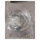 2PCS Flex Edge Beater and Pouring Shield Compatible with Kitchen Aid 4.5-5QT Mixer Bowl, Paddle Attachment with Silicone Edges Compatible with Kitchen aid Mixer Accessories and Attachments