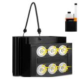 CeoNic Magnetic Diesel Additive Holder for Archoil 40.6 oz(1.2L) with Ultra-Strong Magnets, Anti-Slip Rubber Strips and Elastic Cord, Compatible with Trucks, Tractors, RVs & Generators