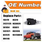 Park Neutral Position and Back-up Lamp Switch Fit for Chevy GMC Buick Cadillac Hummer Pontiac Saab Neutral Safety Switch, Replaces# 1S5170 24221125 501054 5331571 D2257C DR4146 NS319 NS38029