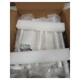 MyGift 40 Inch Tall Matte White Metal Floor Standing Bathroom Towel Holder Rack with 3 Swivel Bars, Spa Pool Hot Tub Valet Accessories Stand for Drying Towels