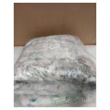 Carvapet 5 x 7 Rugs for Living Room, Moss Teal Green 5x7 Modern Abstract Low Pile Large Carpet with Rubber Backing, Foldable, Non Slip Machine Washable Area Rug