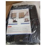 Voipvvii Folding Hand Truck 500lbs, Portable Heavy Duty Dolly Cart, 6 Wheels Collapsible Luggage Cart with 2 Elastic Ropes - Compact Trolley Cart for Easy Moving - Ideal Hand Cart for Travel and More