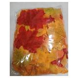 CODE FLORIST 200 Pcs Fall Artificial Maple Leaves for Thanksgiving,Weddings Decorations,Festival Events