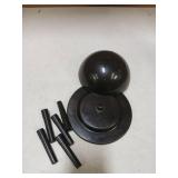 Wig Stand,1pc 14.5inch Bamboo Shaped Wig Holder,Removable Portable No-Slip Wigs Head Stand For Display,Storage,Styling,Travel Wigs Holder Stand(Black)