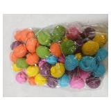 Gilprop 48 Pcs Brain Shaped Erasers Bulk 1 Inch Mini Brain Rubber Pencil Erasers Fun Classroom Supplies Birthday School Party Favors, Cute Novelty Gifts for Students Reward Prize Filler, Colorful