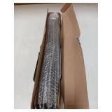 Curtain Rods for Windows 28-62 inch, Black Curtain Rods 2 Pack with Brackets, Adjustable 5/8 inch Curtain Rod Set of 2 with Decorative Finials for Bedroom, Living Room, Easy Install