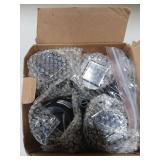 Outdoor Solar Lights, 6Pack Solar Torch Light with Flickering Flame, Christmas Lights Waterproof for Christmas Decor, Tiki Torches for Outside, Luces Solares para Exteriores Pathway Yard Garden Decor