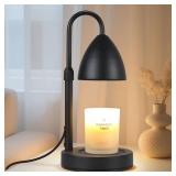 MRSZIRUI Candle Warmer Lamp with Timer Dimmable, Lamp Candle Warmer Birthday Gifts for Women, Black Adjustable Wax Melter Warmer for Jar Candles, House Warming Gift Home Decor