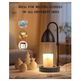 MRSZIRUI Candle Warmer Lamp with Timer Dimmable, Lamp Candle Warmer Birthday Gifts for Women, Black Adjustable Wax Melter Warmer for Jar Candles, House Warming Gift Home Decor