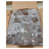 12 Pcs Plastic Hurricane Glasses 15oz Break Resistant Drinking Glasses Reusable Pina Colada Glasses Clear Cups Cocktail Wine Margarita Tropical Beer Juice Beach Party with 160 Pcs Cocktail Pick Stick