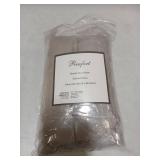 Reafort Ultra Soft Sherpa Euro Sham Pillow Case 26"x26" Replacement with Zipper Closure (Taupe, 26"x26" Euro Sham)