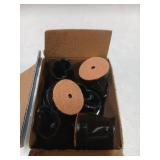 24 Pcs Chair Leg Floor Protectors for Hardwood Floors Silicone Covers to Protect Wood Tile Floors Felt Bottom Furniture Leg Caps Anti-Scratch Reduce Noise (Fit:0.9"-1.29")