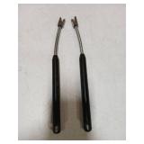 LcFun 2 Pack Candle Lighter Windproof USB C Rechargeable Electric Lighters with 360° Flexible Neck & Safety Lock, Christmas Stocking Stuffers Gifts, Flameless Long Lighters for Candle Grill, BBQ