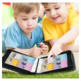 2 Card Binder - Top Loader Binder 4 Pocket, 400 Pocket Trading Card Binder Double Sided, Premium PU Leather Card Collection Album for MTG, Sports Cards, TCG, Game Cards