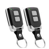 2 Replacement for liftmaster Chamberlain Sears Craftsman Garage Door Opener Remote Keychain 893MAX 893LM 891LM 371LM 373LM 971LM 973LM