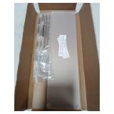 WEERSHUN 3 Tier Acrylic Display Stand Risers, Clear Tabletop Display Shelf for Perfume, Figures & Collectibles, Thick Acrylic Organizer for Cupcake, Cosmetics & Home Decoration