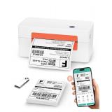 LFPERT Bluetooth Thermal Label Printer, Wireless 4x6 Shipping Label Printer for Small Business & Shipping Package Compatible with Android, iOS, Windows & Mac, Used for Amazon, Ebay, Shopify, USPS Etc