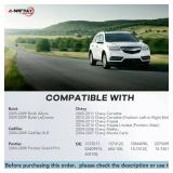 A-NAFTULY HVAC Blend Door Actuator Replacement for Chevy Impala 2004-2013 Corvette Malibu Buick Cadillac Pontiac - Heater Air Blend Door Actuator Motor, 1573517, 1574122, 15844096, 22754988, 604-108