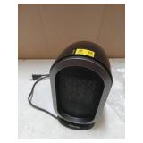 Space Heater, 1200W PTC Fast Heating Ceramic Room Small Heater, Two-Speed Portable Heater Fan with Adjustable, Overheating Protection, Dumping Shutdown, Electric Heaters (Black)