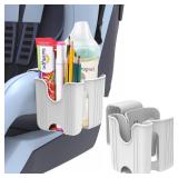 Graco Convertible Car Seat Cup Holder - Compatible with Baby Stroller & Wheelchair (Grey)