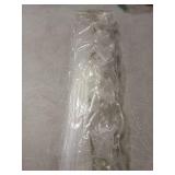 JJUNW 20 Pcs Balloon Sticks, Long Plastic Balloon Sticks With Bases, Balloon Holder Sticks Balloon Weights for Tying Balloon Arch Anniversary, Birthday, Parties, Wedding Decorations(Transparent)