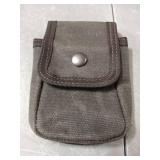 diodrio EDC Belt Pouch for Men Women, Small Utility Holster Pouch with Belt Loop for Hiking, Fishing, Camping, Snap Closure, Classic Waxed Canvas, Olive Small