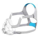 Improved Replacement Cushion Set (M) for Airfit F20 with Headgear & Frame, Comfortable Fit & Reliable Seal (No Elbow), ItAll Supplies Accessories for CPAP Users (Medium Mask)