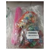 50 Pieces Flower Print Confetti Balloons 12 Inch Colorful Clear Floral Latex Balloon with Balloon Holder Sticks Spring Summer Tropical Picnic Wedding Birthday Graduation Bridal Shower Party Supplies