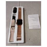 Trendia Smart Watches for Women, 1.83" HD Fitness Tracker (Answer/Make Calls), 120+ Sport Modes with Heart Rate/Sleep Monitor, IP68 Waterproof, Fitness Watch for iOS Android, Gold