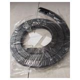 PACIXU U-Shape Edge Banding - Fits 1/2" Edge, Rubber Trim for Sharp/Rough Surfaces, Veneer, Sheet Metal, Tables, Cars, Trucks, Boats & More - 5FT