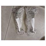 Bath Grab Bar, 6in Shower Grab Bar Stainless Steel Bathroom Handles Stairway Handrail Balance Bar Boat Yacht Handle Pull Shower Handle Safety Bar for Grab Bars Senior, Elderly, Handicap (2Pcs)