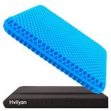 Hvllyan Gel Seat Cushion for Long Sitting (Thick & Extra Large), Gel Cushion for Wheelchair Soft, Chair Cushion, Car Seat Cushion Breathable, for Office Chair for Hip Pain