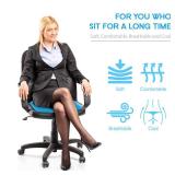 Hvllyan Gel Seat Cushion for Long Sitting (Thick & Extra Large), Gel Cushion for Wheelchair Soft, Chair Cushion, Car Seat Cushion Breathable, for Office Chair for Hip Pain