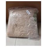 Ailyei Soft Runner Rugs for Bedroom Hallways, 2x6 Beige Fluffy Shag Throw Area Rug Non Slip for Bedside Dorm, Long Shaggy Furry Carpet for Nursery Living Room