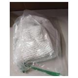 M-Better Shoe Washing Machine Bags - Invisible Zipper Side Opening Laundry Bags for Sneakers and All Shoe Sizes (White 2pcs)