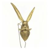 Animal Head Wall Art Decor,DIY Handcrafts Rabbit Head Resin Animal Wall Mount Art Decor Bronzed Bunny Wall Hanging Ornaments Vintage Art Wall Sculptures Home Decoration for Bedroom Holiday Gifts