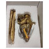 Animal Head Wall Art Decor,DIY Handcrafts Rabbit Head Resin Animal Wall Mount Art Decor Bronzed Bunny Wall Hanging Ornaments Vintage Art Wall Sculptures Home Decoration for Bedroom Holiday Gifts