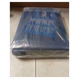 Bedsure California King Sheet Sets, Cooling Sheets for Hot Sleepers, Rayon Derived from Bamboo, Breathable & Soft, Deep Pocket Up to 16 Inches, Hotel Luxury Silky Bedding, Navy