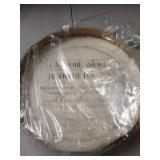 Deco 79 Metal Decorative Candle Campfire Scented Wide Hammered 90 oz 4 Wick Aromatherapy Candle with White Wax, Wax Aromatherapy Candle 10" x 10" x 4", Black