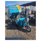 Electric Utility Cargo Trike with Dump Bed