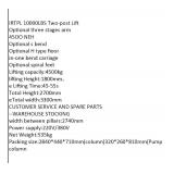 10000 LBS Two-Post Car Lift with Optional Features