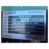 Decorative Iron Gate Lion Design