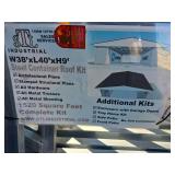 38x40 Steel Container Roof Kit - 1520 sq ft
