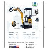 SDLE18P Mini Excavator