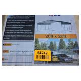 SD Lanch 20ft x 20ft High-End Carport