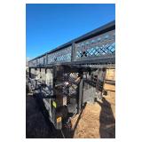 Utility Service Truck Bed / Flatbed with Toolboxes & Headache Rack