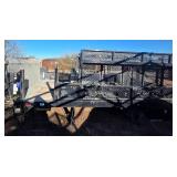 Utility Service Truck Bed / Flatbed with Toolboxes & Headache Rack